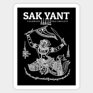 Vintage Muay Thai Sak Yant Hanuman Magnet